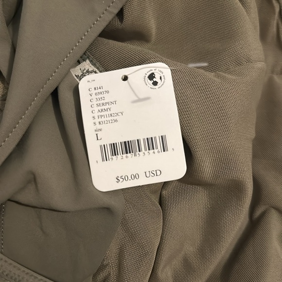 NWT Free People Intimately Go Get ‘Em Bodysuit - Olive Green Large - sold out! - Picture 4 of 4